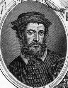 Porträt von Gregorio di Tomaso Chiulinovich Lo Schiavone (1436-1504) italienischer Maler. Gravur von 1859 in „die Galerien Europas - Italien“ von Armengaud. Private Sammlung von Anonymous Anonymous