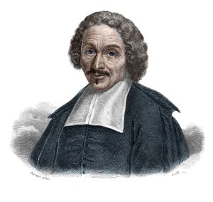 Porträt von Henri Michel Buch - Bon Henri (1598-1666) Meisterschuhmacher in Paris in „Porträts und Geschichte nützlicher Männer: Männer und Frauen aus allen Ländern und allen Bedingungen, die Rechte auf die Anerkennung der Menschen erworben haben“ veröffen