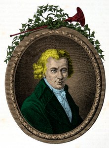Porträt von Jean Baptiste Cant Hanet, genannt Clery (1759-1809), Diener von König Ludwig XVI. während seiner Gefangenschaft im Tempel. Gravur. Private Sammlung