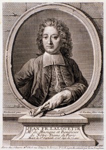 Porträt von Jean Francois Lalouette (1651-1728), englischer Komponist und Direktor