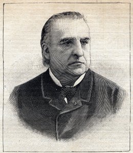 Porträt von Jean Martin Charcot (1825-1893), Kliniker und Neurologe. In „Le Petit Parisien“ am 27.08.1893