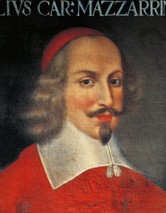 Porträt von Jules Mazarin, geboren Giulio Raimondo Mazzarino (Pescina) von Anonymous Anonymous