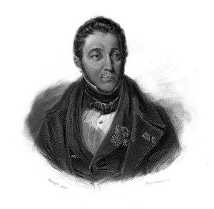 Porträt von Louis-François-Xavier Crespel, genannt Crespel-Delisse, französischer Industrieller in „Portraits et histoire des hommes utiles: hommes et femmes de tous pays et de toutes conditions, qui ont sich Rechte auf Anerkennung erworben“ von Anonymous Anonymous
