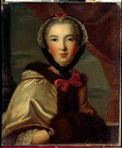 Porträt von Louise Henriette de Bourbon Conti, Mademoiselle de Conti, Herzogin von Orléans