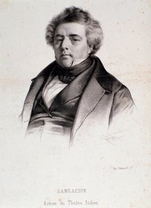 Porträt von Luigi Lablache (1794-1858), italienischer und französischer Opernsänger von Anonymous Anonymous