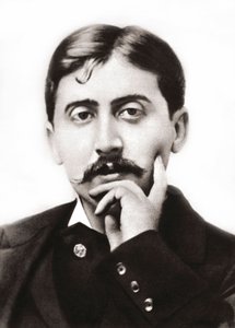 Porträt von Marcel Proust (1871-1922), französischer Schriftsteller um 1900