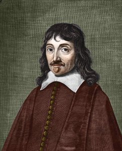 Porträt von René Descartes (1596-1650). von Anonymous Anonymous