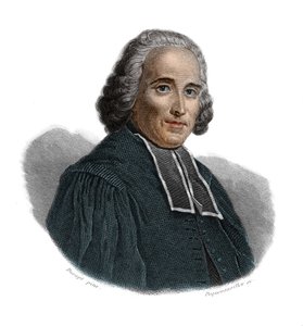 Porträt von Robert Joseph Pothier (1699-1772), französischer Jurist in „Portraits et histoire des hommes utile: hommes et femmes de tous pays et de tous conditions, qui ont acquis des droits à la reconnaissance des hommes“ von Anonymous Anonymous