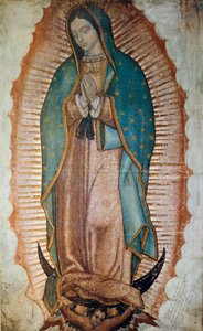 Darstellung der Jungfrau von Guadalupe, Schutzpatronin von Mexiko (Drucke)