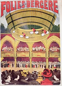 Die Folies-Bergère, Kabarett-Musikhalle von Anonymous Anonymous