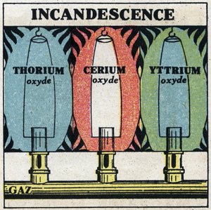 Thermische Strahlung: Glühen. Anonyme Illustration von 1925. Private Sammlung. von Anonymous Anonymous