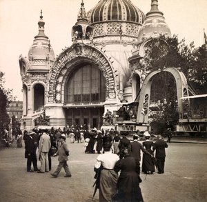 Weltausstellung 1900 - Exposition Universelle de 1900 in Paris: Palais de la Metallurgie - Private Sammlung von Anonymous Anonymous