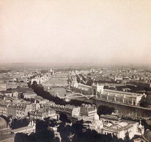 Weltausstellung 1900 in Paris: Panoramablick von Anonymous Anonymous