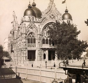 Weltausstellung 1900 in Paris: Der Pavillon von Italien - private Sammlung von Anonymous Anonymous