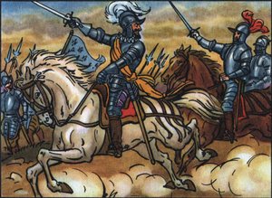 Religionskriege: „König Heinrich IV. bei der Schlacht von Ivry, 14. März