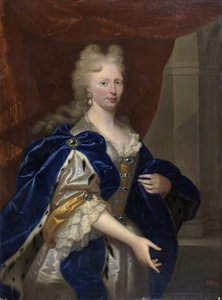 Porträt von Maria Josepha von Österreich, Königin von Polen von Anonymous Anonymous