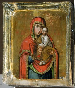 Kiew-Bratskaya-Ikone der Gottesmutter von Anonymous Russian icon painter