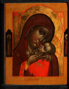 Unsere Liebe Frau von Korsun Korsunskaya, frühes 19. Jahrhundert von Anonymous Russian icon painter