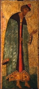 Heiliger Prinz Boris, 15. Jahrhundert von Anonymous Russian icon painter