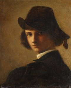Selbstbildnis als Knabe von Anselm Feuerbach