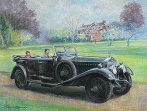 1927 Rolls Royce im Besitz von Mr. H V Durose, Warwickshire