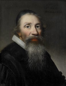 Porträt eines Mannes, wahrscheinlich ein Geistlicher von Anthonie Palamedesz (copy after)