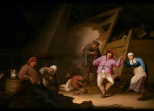 Bauerntanz von Anthonie Victorijns