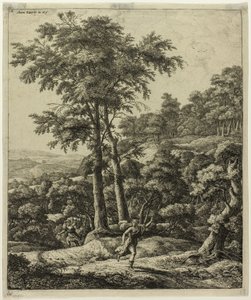 Apollo und Daphne von Anthonie Waterloo
