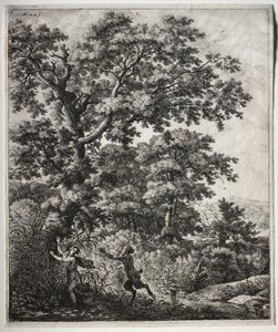 Pan und Syrinx von Anthonie Waterloo