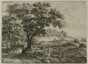 Der Waldrand von Anthonie Waterloo