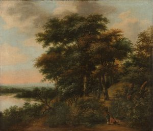 Bewaldete Landschaft