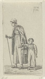 Mutter mit Kind auf dem Arm (12 Studienfiguren)
