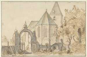 Kirche in Soest von Anthonie van Borssom