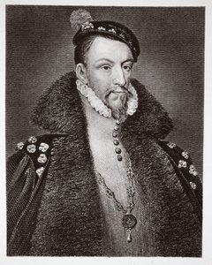 Thomas Radclyffe, Earl of Sussex, graviert von H. Robinson von Anthonis van Dashorst Mor