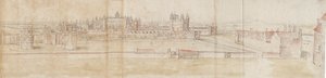 Hampton Court Palace von Norden, ca. 1550-1560