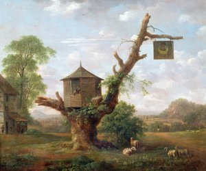 Der Mann im Mond Gasthaus, ca. 1770