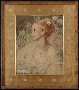 Clara Flower von Anthony Frederick Augustus Sandys