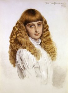 Porträt von Violet Louisa Ponsonby von Anthony Frederick Augustus Sandys