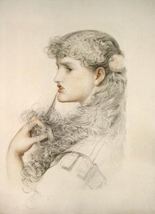 Stolze Maisie von Anthony Frederick Augustus Sandys