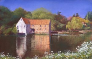 Frühling an der Mühle, 2004 von Anthony Rule
