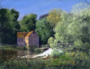 Frühling an der Mühle II, 2009