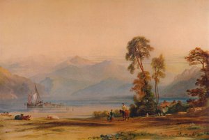 Blick auf Snowdon von Tremadoc, ca. 1842, 1935 von Anthony Vandyke Copley Fielding