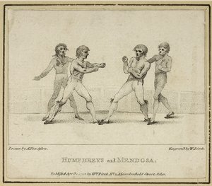 Humphreys und Mendoza von Anthony van (after) Assen