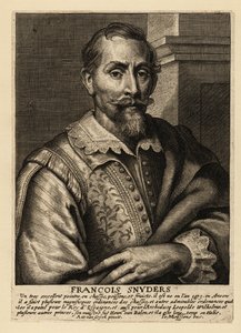 Porträt von Frans Snyders, flämischer Maler von Tieren, Jagdszenen, Marktszenen und Stillleben