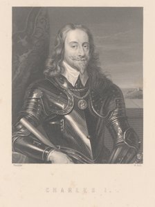 Karl I., graviert von W. Hall