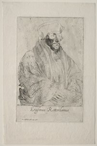 Desiderius Erasmus von Rotterdam von Anthony van Dyck