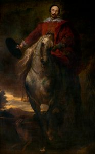 Reiterporträt des Malers Cornelis de Wael von Anthony van Dyck