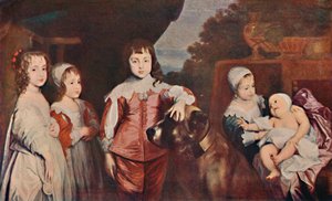 Die fünf ältesten Kinder von Charles I, 1637, 1903 von Anthony van Dyck