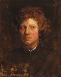 Kopf eines jungen Mannes, ca. 1617-1618 von Anthony van Dyck