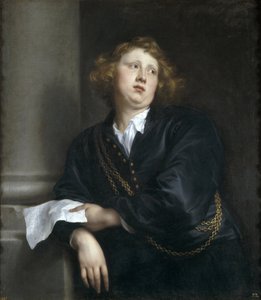 Porträt des Komponisten und Organisten Henricus Liberti von Anthony van Dyck